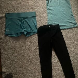Under Armour Aqua Girls' Athletic Shorts
